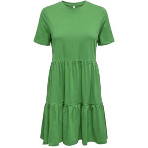 ONLY Women's Onlmay Life S/S Peplum Dress Box JRS Jersey, Green Bee, S ONLY Women's Onlmay Life S/S Peplum Dress Box JRS Jersey, Green Bee, S