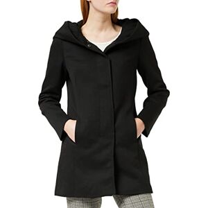 VERO MODA NOS Women's Vmverodona Ls Jacket Noos Coat, Black (Black Black), 8 (Manufacturer size: X-Small) VERO MODA NOS Women's Vmverodona Ls Jacket Noos Coat, Black (Black Black), 8 (Manufacturer size: X-Small)