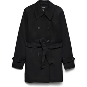 VERO MODA Women's Trenchcoat Vmchelsea Olivia Noos Trench Coat, Black, M VERO MODA Women's Trenchcoat Vmchelsea Olivia Noos Trench Coat, Black, M