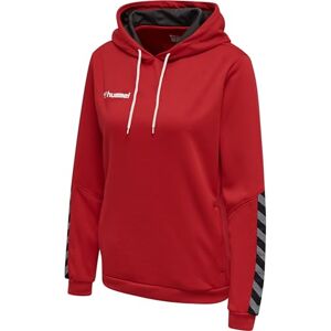 hummel Women's Hmlauthentic Poly Hoodie Woman Hoodie, womens, Hoodie, 204932-3062-XS, true red, XS hummel Women's Hmlauthentic Poly Hoodie Woman Hoodie, womens, Hoodie, 204932-3062-XS, true red, XS