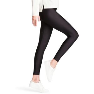 FALKE Women's Elegant Shine W LE Opaque Plain 1 Pair Leggings, Black (Black 3009), L 44-46 FALKE Women's Elegant Shine W LE Opaque Plain 1 Pair Leggings, Black (Black 3009), L 44-46