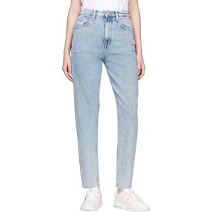Tommy Jeans Women's Tapered Fit Mom Jeans, Blue (Denim Light), 32W/30L Tommy Jeans Women's Tapered Fit Mom Jeans, Blue (Denim Light), 32W/30L