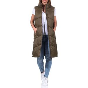 VERO MODA Women's Vmuppsala 3-4 Waistcoat Noos Jacket, Dark Olive, L VERO MODA Women's Vmuppsala 3-4 Waistcoat Noos Jacket, Dark Olive, L