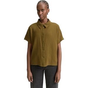Tom Tailor Denim Women's Boxy Fit Muslin Blouse, 10370 Golden Olive Green, S Tom Tailor Denim Women's Boxy Fit Muslin Blouse, 10370 Golden Olive Green, S