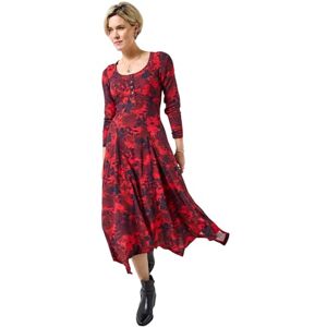 Joe Browns Women's Lace Back Boho Maxi Dress, Regular, Red, UK 14 Joe Browns Women's Lace Back Boho Maxi Dress, Regular, Red, UK 14