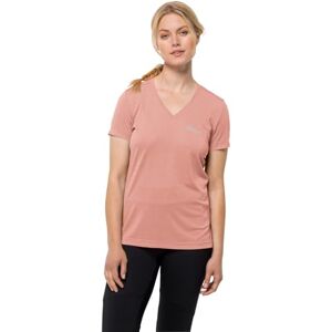 Jack Wolfskin Women's Crosstrail T T-Shirt, Rose Dawn, XL Jack Wolfskin Women's Crosstrail T T-Shirt, Rose Dawn, XL