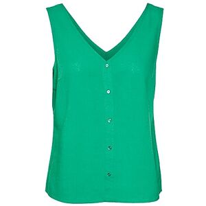 VERO MODA Women's Vmmymilo SL V-Neck Shirt WVN Ga Tank top, Bright Green, M VERO MODA Women's Vmmymilo SL V-Neck Shirt WVN Ga Tank top, Bright Green, M