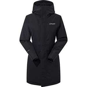 Berghaus Women's Hinderwick Insulated Waterproof Jacket Durable Breathable Rain Coat, Black/Black, 20 Berghaus Women's Hinderwick Insulated Waterproof Jacket Durable Breathable Rain Coat, Black/Black, 20