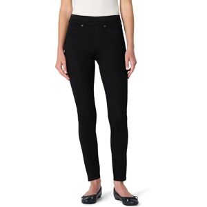 Amazon Essentials Women's Women's Stretch Denim Mid-Rise Pull-On Jegging, Black, 12 Short Amazon Essentials Women's Women's Stretch Denim Mid-Rise Pull-On Jegging, Black, 12 Short