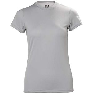 Helly Hansen Women's W HH Tech T-Shirt, Light Grey, XL Helly Hansen Women's W HH Tech T-Shirt, Light Grey, XL