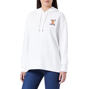 Hugo Boss Women's Dreala_2 Sweatshirt, Natural102, L Hugo Boss Women's Dreala_2 Sweatshirt, Natural102, L