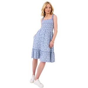 Joe Browns Women's Fashion Ditsy Daisy Print Dress, Regular Fit, Blue, UK 10 Joe Browns Women's Fashion Ditsy Daisy Print Dress, Regular Fit, Blue, UK 10