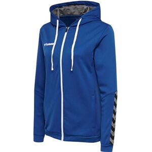 hummel Hmlauthentic Women's Poly Zip Hoodie True Blue hummel Hmlauthentic Women's Poly Zip Hoodie True Blue