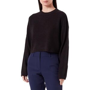 ONLY Women's Onlmalavi KNT Noos L/S Cropped Pullover Sweater, Black, L ONLY Women's Onlmalavi KNT Noos L/S Cropped Pullover Sweater, Black, L