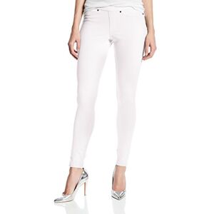 HUE Women's Solid Color Original Jeanz Denim Legging Hosiery, White, S HUE Women's Solid Color Original Jeanz Denim Legging Hosiery, White, S