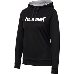 hummel Hmlgo Cotton Logo Women's Hoodie, womens, Hooded Sweatshirt, 203517-2001, Black, S hummel Hmlgo Cotton Logo Women's Hoodie, womens, Hooded Sweatshirt, 203517-2001, Black, S