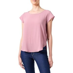 VERO MODA Women's Vmsaki SS Zip Top AOP WVN Ga Noos, Nostalgia Rose, M VERO MODA Women's Vmsaki SS Zip Top AOP WVN Ga Noos, Nostalgia Rose, M
