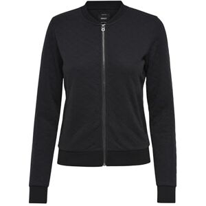 ONLY NOS Women's Onljoyce Ls Bomber Noos Sweat Jacket, Black (Black), 42 (Manufacturer size: X-Large) ONLY NOS Women's Onljoyce Ls Bomber Noos Sweat Jacket, Black (Black), 42 (Manufacturer size: X-Large)