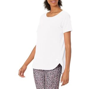 Amazon Essentials Women's Studio Relaxed-Fit Lightweight Crew Neck T-Shirt (Available in Plus Size), White, XS Amazon Essentials Women's Studio Relaxed-Fit Lightweight Crew Neck T-Shirt (Available in Plus Size), White, XS