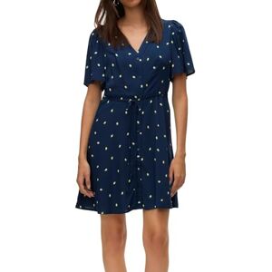 VERO MODA Vmalba SS Short Dress WVN Ga Noos, Blazer Navy, M VERO MODA Vmalba SS Short Dress WVN Ga Noos, Blazer Navy, M