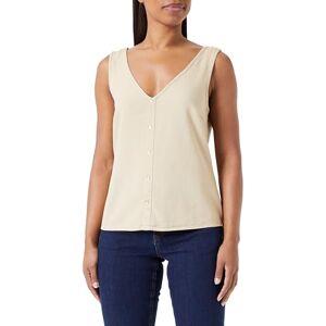 VERO MODA Women's Vmmymilo SL V-Neck Shirt WVN Ga Top, Irish Cream, M VERO MODA Women's Vmmymilo SL V-Neck Shirt WVN Ga Top, Irish Cream, M