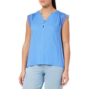 ONLY Women's ONLNINA Capsleeve TOP WVN T-Shirt, Ultramarine, XL ONLY Women's ONLNINA Capsleeve TOP WVN T-Shirt, Ultramarine, XL
