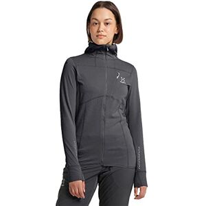 Haglöfs HAGLOFS 605255_2AT L.I.M MID COMP HOOD WOMEN Jacket Women's MAGNETITE Size XS Haglöfs HAGLOFS 605255_2AT L.I.M MID COMP HOOD WOMEN Jacket Women's MAGNETITE Size XS