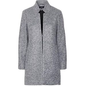 Vero Moda Women's Vmelitekatrine Jacket Noos, Medium Grey Melange, L Vero Moda Women's Vmelitekatrine Jacket Noos, Medium Grey Melange, L