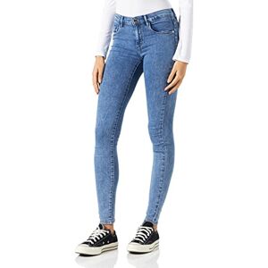 ONLY Women's ONLRAIN Life REG Skinny DNM NOOS Jeans, Medium Blue Denim/Detail:PIM430, XL / 30 ONLY Women's ONLRAIN Life REG Skinny DNM NOOS Jeans, Medium Blue Denim/Detail:PIM430, XL / 30