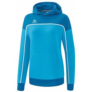 Erima Unisex Women's „CHANGE hooded sweatshirt, curacao/mykonos/white, 38 Erima Unisex Women's „CHANGE hooded sweatshirt, curacao/mykonos/white, 38