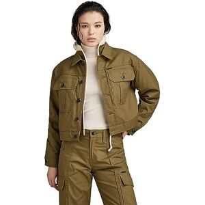G-STAR RAW G-Star Women's Cropped Hunter Jacket wmn, Green (dark olive D23689-D389-C744), M G-STAR RAW G-Star Women's Cropped Hunter Jacket wmn, Green (dark olive D23689-D389-C744), M
