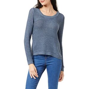 ONLY Women's Onlgeena Xo L/S Pullover Knt Noos Sweater, Vintage Indigo, S UK ONLY Women's Onlgeena Xo L/S Pullover Knt Noos Sweater, Vintage Indigo, S UK
