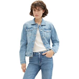 TOM TAILOR Women's 1041047 Jacket, 10142 Light Stone Blue Denim, M TOM TAILOR Women's 1041047 Jacket, 10142 Light Stone Blue Denim, M