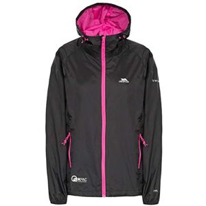 Trespass Womens Waterproof Jacket Packaway Raincoat Zip Pockets Adjustable Hood Qikpac Trespass Womens Waterproof Jacket Packaway Raincoat Zip Pockets Adjustable Hood Qikpac