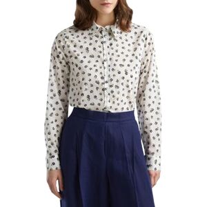 United Colors of Benetton Women's 5oa95q8u4 Shirt, Multicolor 70p, L United Colors of Benetton Women's 5oa95q8u4 Shirt, Multicolor 70p, L