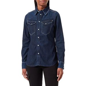 G-STAR Women's Slim Denim shirt wmn, Blue (worn in deep sea D23682-D252-G133), XXS G-STAR Women's Slim Denim shirt wmn, Blue (worn in deep sea D23682-D252-G133), XXS