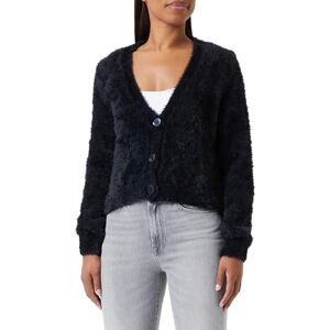 ONLY Women's Onliggy LS Crop V-Neck KNT Cardigan, Black, M ONLY Women's Onliggy LS Crop V-Neck KNT Cardigan, Black, M