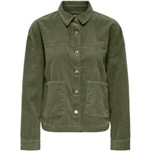 ONLY Women's Onlmoxie L/S Emb Cord Jacket CC PNT, Kalamata, L ONLY Women's Onlmoxie L/S Emb Cord Jacket CC PNT, Kalamata, L