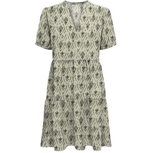 ONLY Women's Onlnova Life Vis S/S Thea Dress AOP, Rifle Green, M ONLY Women's Onlnova Life Vis S/S Thea Dress AOP, Rifle Green, M