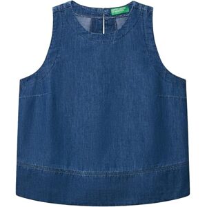 United Colors of Benetton Women's Blusa 5dhjdh00q Shirt, Blue, XS United Colors of Benetton Women's Blusa 5dhjdh00q Shirt, Blue, XS