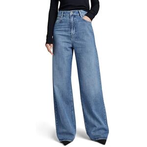 G-STAR Women's Deck 2.0 High Loose Jeans, Blue (faded everglade D23591-D301-G357), 28W / 32L G-STAR Women's Deck 2.0 High Loose Jeans, Blue (faded everglade D23591-D301-G357), 28W / 32L