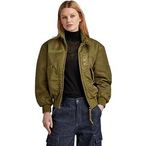 G-STAR RAW G-Star Women's Nylon Bomber wmn, Green (dark olive D23542-C143-C744), L G-STAR RAW G-Star Women's Nylon Bomber wmn, Green (dark olive D23542-C143-C744), L