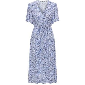 ONLY Women's Onlhalia S/S Midi Dress WVN Noos, White, S ONLY Women's Onlhalia S/S Midi Dress WVN Noos, White, S