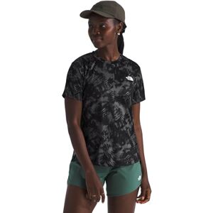 The North Face Women's Flex S/S Reg T-Shirt, TNF Black Waterfall Pri, M The North Face Women's Flex S/S Reg T-Shirt, TNF Black Waterfall Pri, M