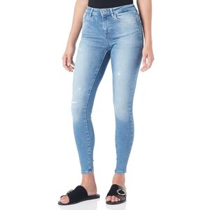 ONLY Women's Onlpower Mid Push Up Sk DEST DNM Rea935 Jeans, Light Medium Blue Denim, S/31L ONLY Women's Onlpower Mid Push Up Sk DEST DNM Rea935 Jeans, Light Medium Blue Denim, S/31L
