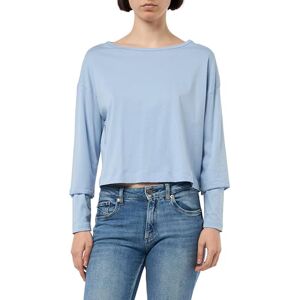 United Colors of Benetton Women's 31vkd104i M/L T-Shirt, Blue, M United Colors of Benetton Women's 31vkd104i M/L T-Shirt, Blue, M