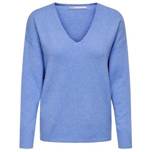 ONLY Women's Onlrica Life L/S V-Neck Jumper KNT Noos, Provence/Detail: Melange, XS ONLY Women's Onlrica Life L/S V-Neck Jumper KNT Noos, Provence/Detail: Melange, XS