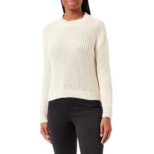 VERO MODA Women's Vmhilda LS O-Neck Pullover Ga Noos Sweater, Birch, S VERO MODA Women's Vmhilda LS O-Neck Pullover Ga Noos Sweater, Birch, S