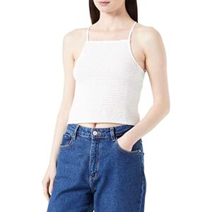 ONLY Women's Onlnova Lux Strap Lexi Top Solid Ptm, Cloud Dancer, S ONLY Women's Onlnova Lux Strap Lexi Top Solid Ptm, Cloud Dancer, S