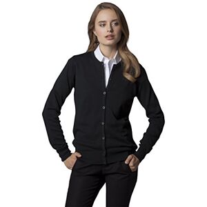 Kustom Kit Womens Arundel Crew Neck Cardigan Long - Navy - UK 18 / US 14 / EU 46